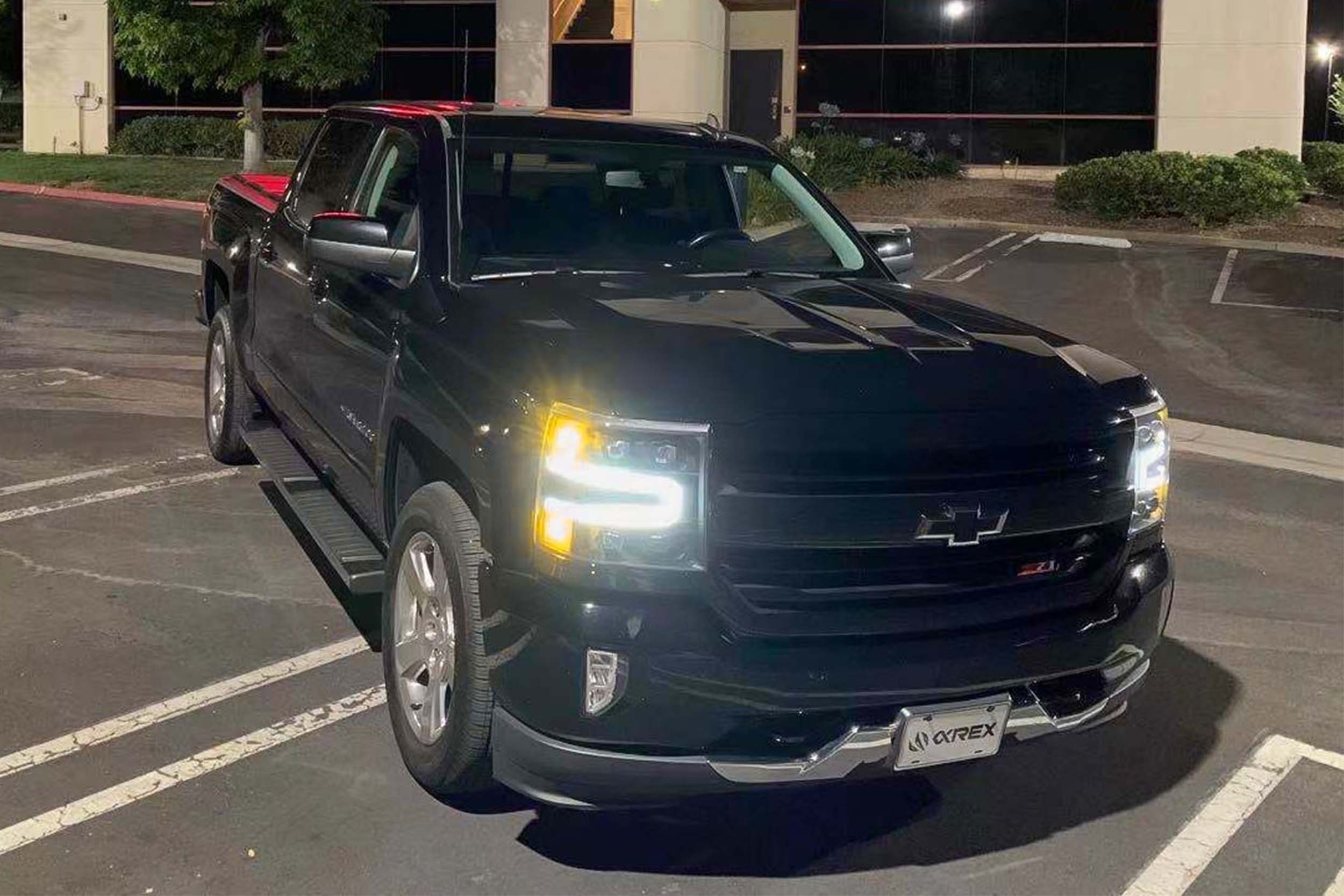 Arex Luxx LED Headlights: Chevrolet Silverado 1500 (16-18) - Black (Set)