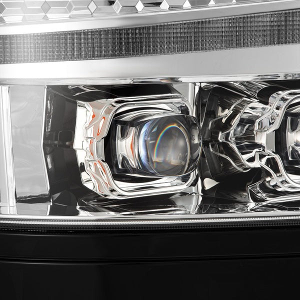Arex Nova LED Headlights: Chevrolet Silverado 1500 (16-18) - Chrome (Set)