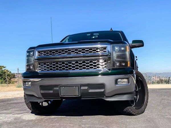 Arex Nova LED Headlights: Chevrolet Silverado 1500 (14-15) - Chrome (Set)