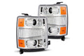 Arex Luxx LED Headlights: Chevrolet Silverado 1500 (14-15) - Chrome (Set)