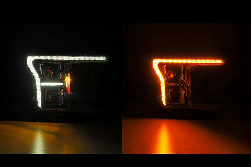 Arex Luxx G2 LED Headlights: Ford F-150 (18-20) - Alpha-Black (Set)