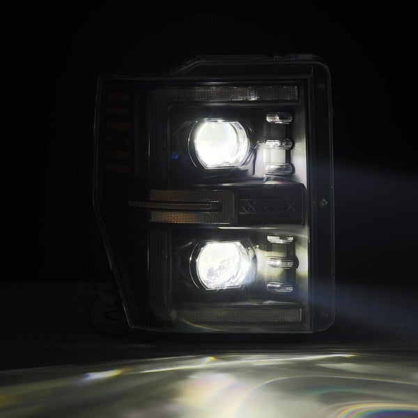 Arex (PRO-Series) Halogen Headlights: Ford Super Duty (08-10) - Black (Set)