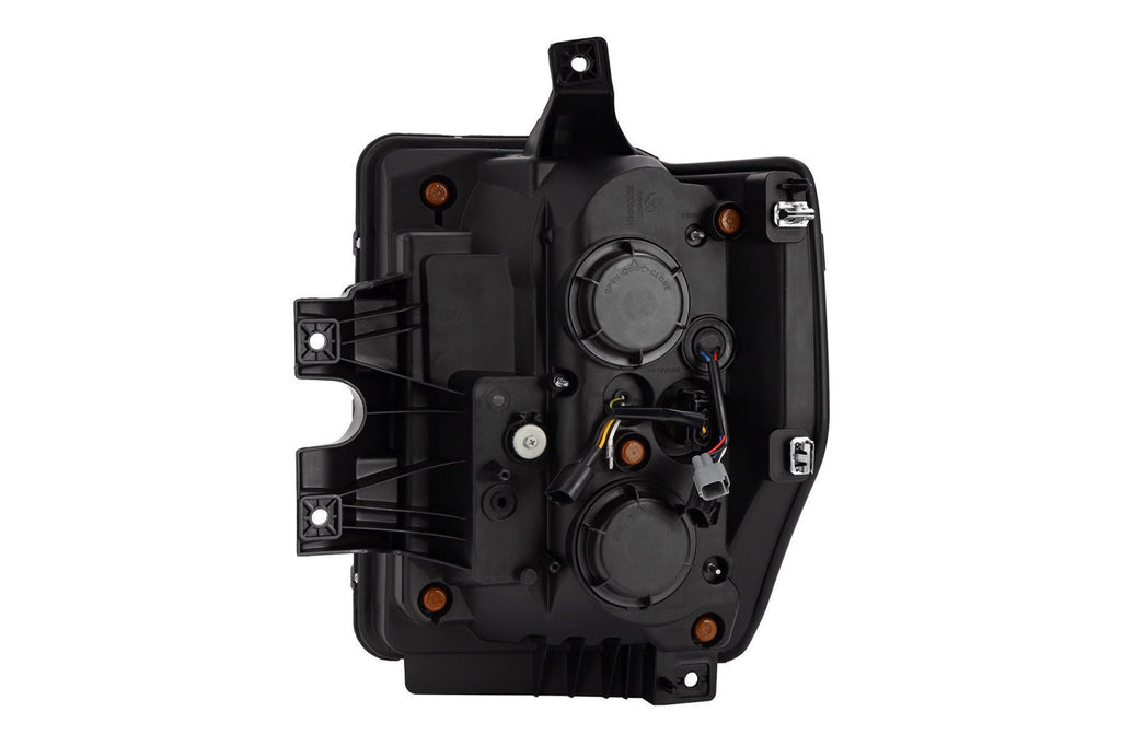 Arex (PRO-Series) Halogen Headlights: Ford Super Duty (08-10) - Black (Set)