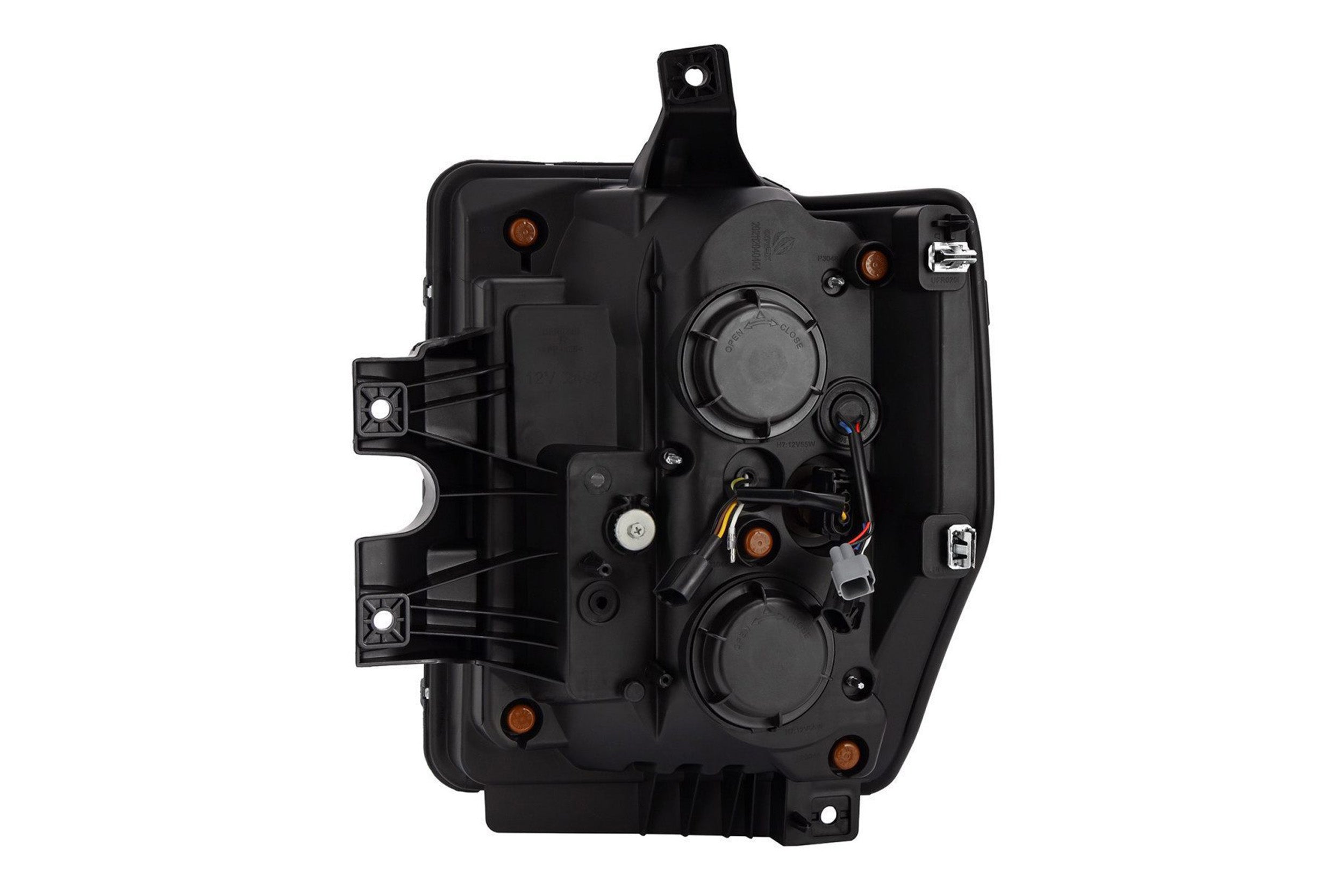 Arex (PRO-Series) Halogen Headlights: Ford Super Duty (08-10) - Black (Set)