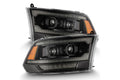 Arex (PRO-Series) G2 Halogen Headlights: Ram HD (09-18) - Alpha-Black (Set)