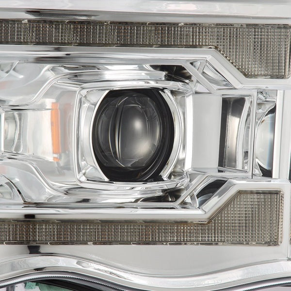 ARex Luxx LED Headlights: Dodge Ram (02-05) - Chrome (Set)