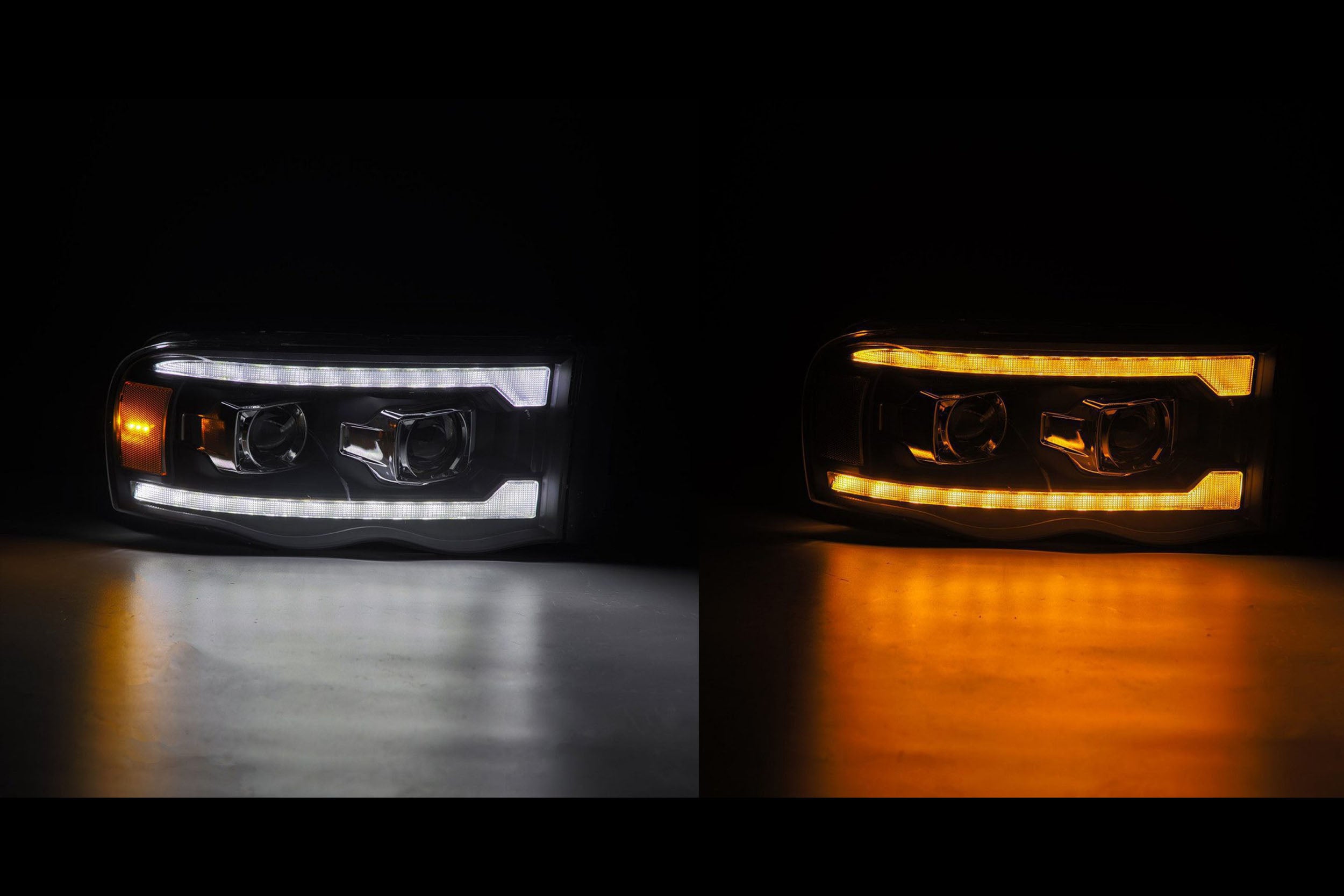 ARex (PRO-Series) Halogen Headlights: Dodge Ram (02-05) - Chrome (Set)