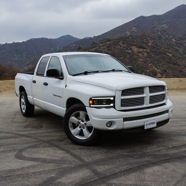 ARex (PRO-Series) Halogen Headlights: Dodge Ram (02-05) - Chrome (Set)